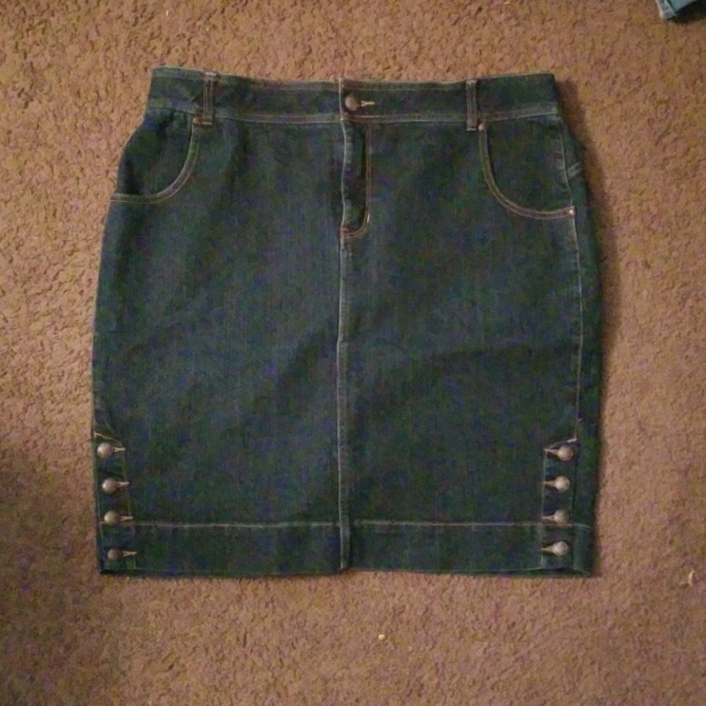 Jean skirt